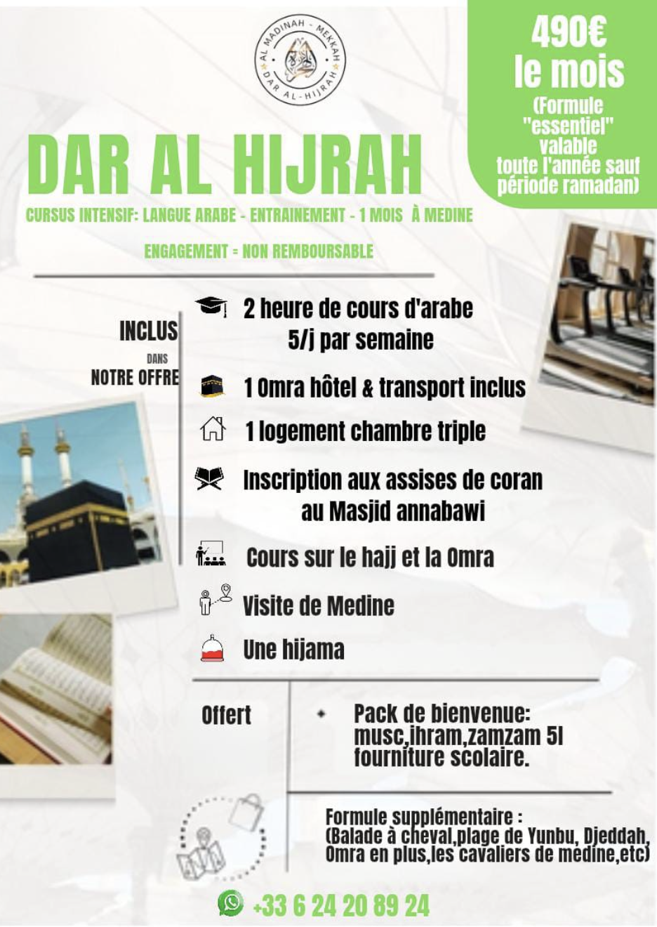 🌟 LES SESSIONS DE MÉDINE (formule essentiel)– 490 €/mois 🌟